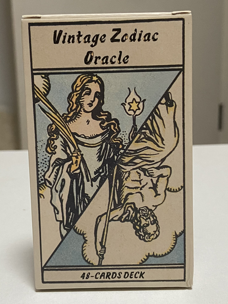Board Game Vantage - Vintage Sternzeichen Orakelkarten 48 Stück Brettspiele