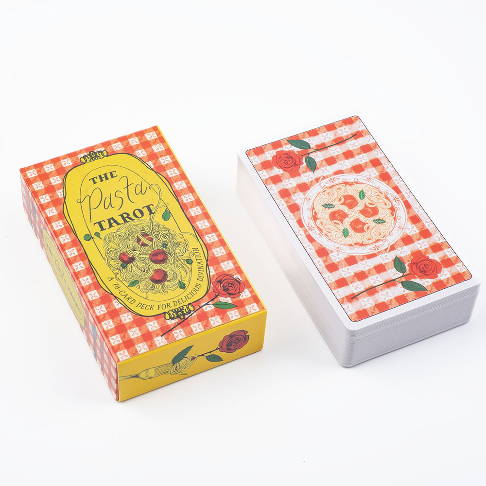 Board Game Quiz - Pasta Tarot 78-Karten-Deck-Brettspiel 10,3 x 6