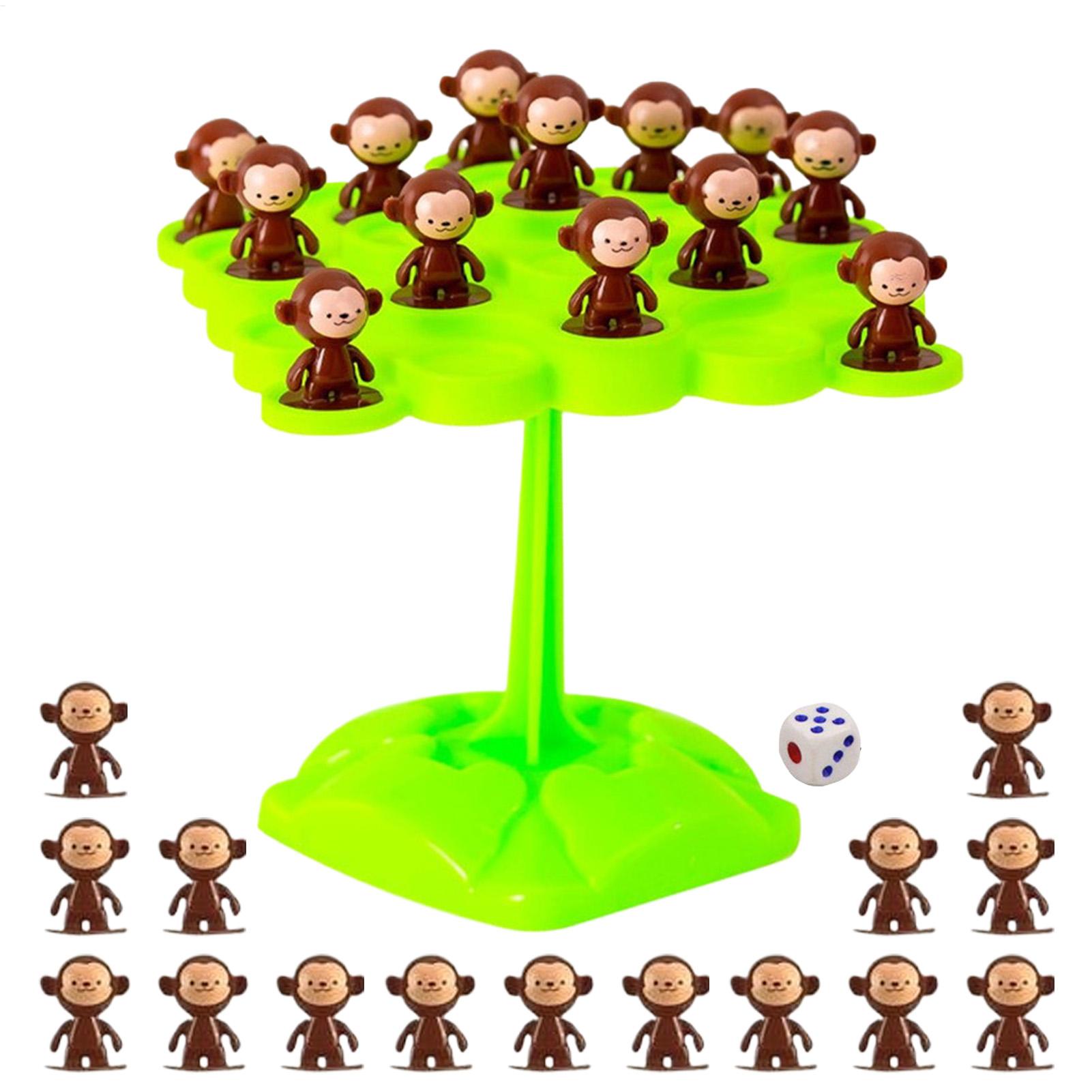 Board Game Enthusiast - Affen-Balancierbaum: Fokus-Balance-Training, Kinderspielzeug, interaktives Eltern-Kind-Brettspiel, Vorschul-