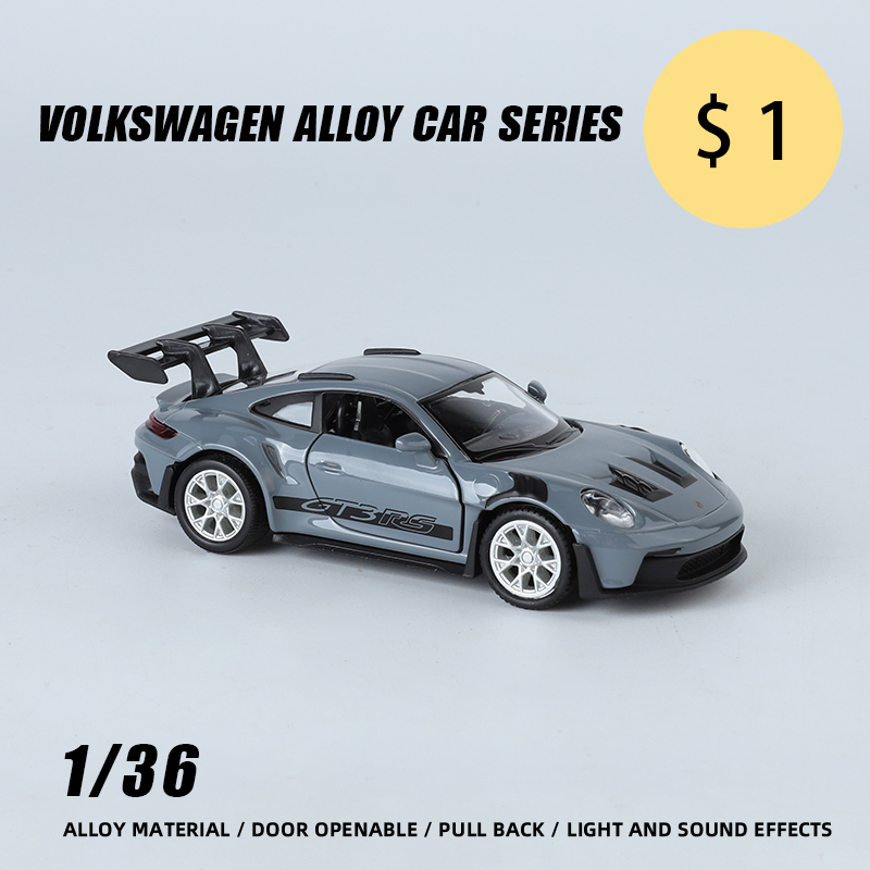 Hot Wheels Car Track Sets - 1:36 Porsche 911 GT3 RS Metall