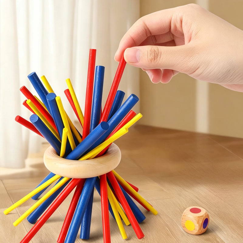 Board Game Family - Balance & Fun Holz-Steckspielzeug Familienspiele für