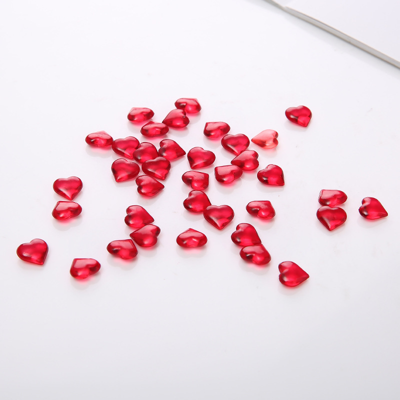 100PCS 10*4mm Herz Form Acryl  – Board Game Quiz Bewertung und Preis