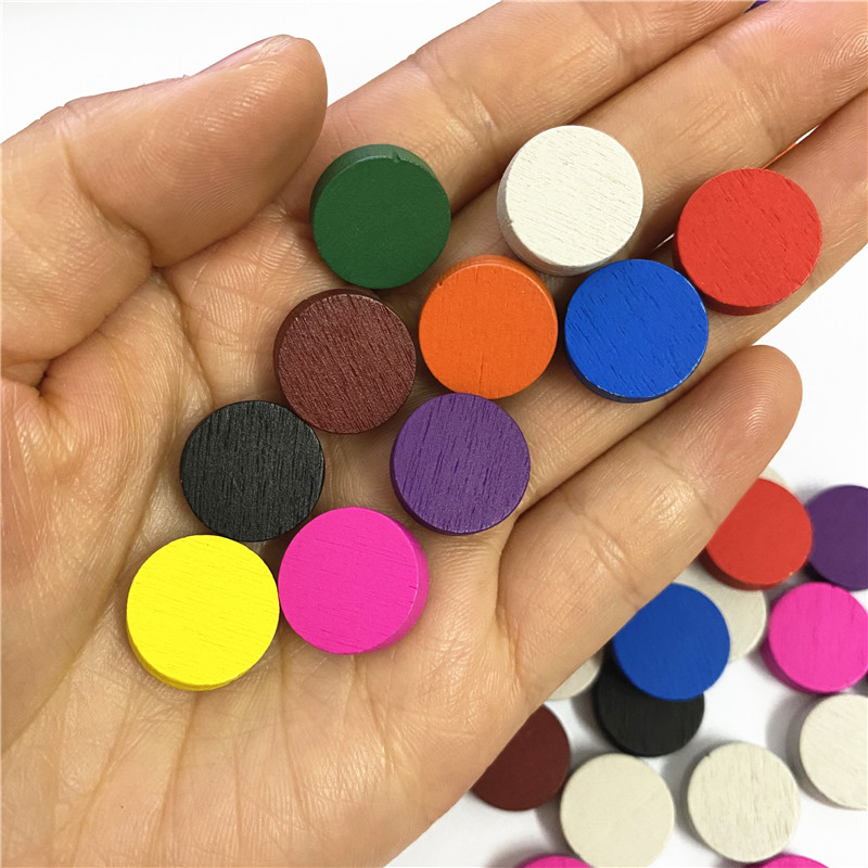 50 stück 15*5MM 11 Farben Holz – Board Game Quiz Bewertung und Preis