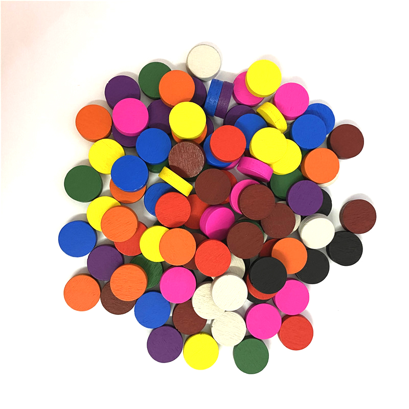 50 stück 15*5MM 11 Farben Holz – Board Game Quiz Bewertung und Preis