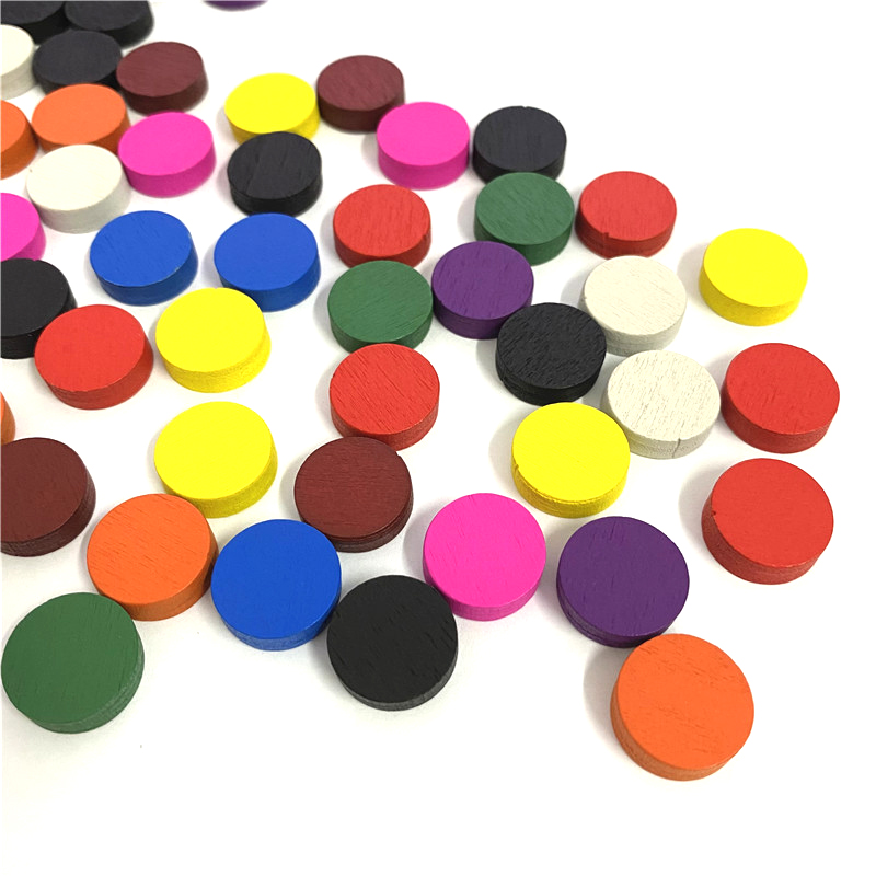 50 stück 15*5MM 11 Farben Holz – Board Game Quiz Bewertung und Preis