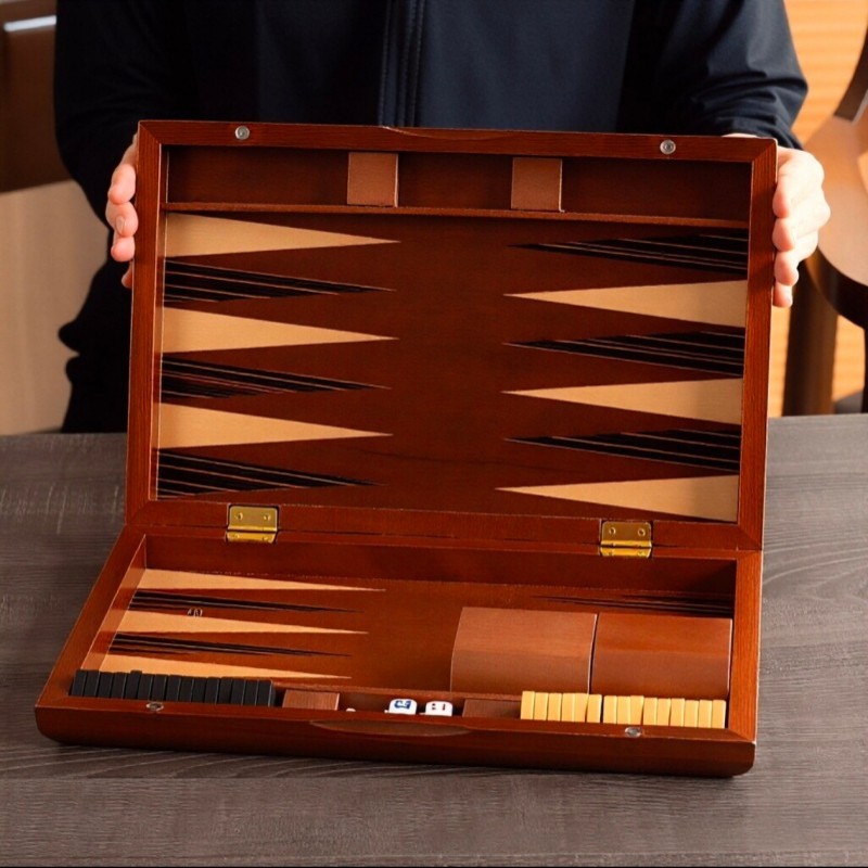 Massivholz-Backgammon 11-19 Zo – Board Game Vantage Bewertung und Preis