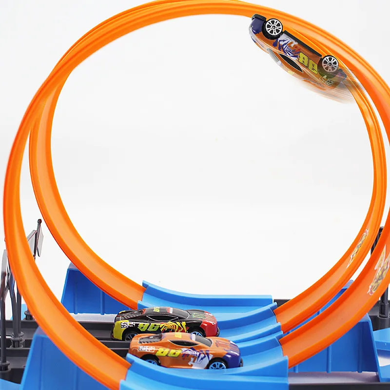 Heißer Stunt-Speed-Car-Rennstr – Hot Wheels Car Track Sets Bewertung und Preis