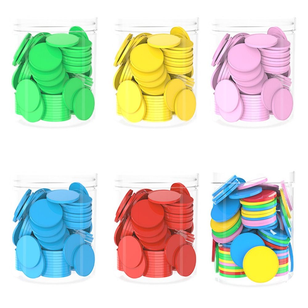 100 Stück Plastik-Zählchips fü – Board Game Quiz Bewertung und Preis