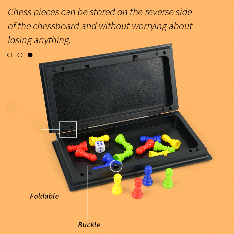 Tragbares Ludo-Schach-Backgamm – Board Game Vantage Bewertung und Preis
