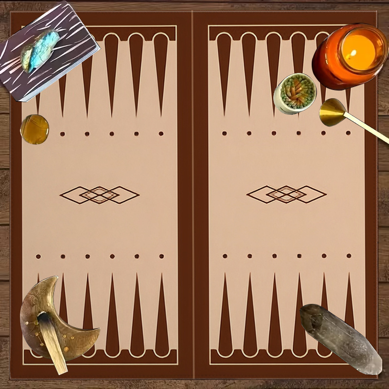 1 Stück braunes Backgammon-Bre – Board Game Vantage Bewertung und Preis