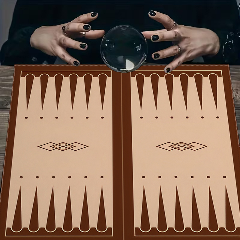 1 Stück braunes Backgammon-Bre – Board Game Vantage Bewertung und Preis