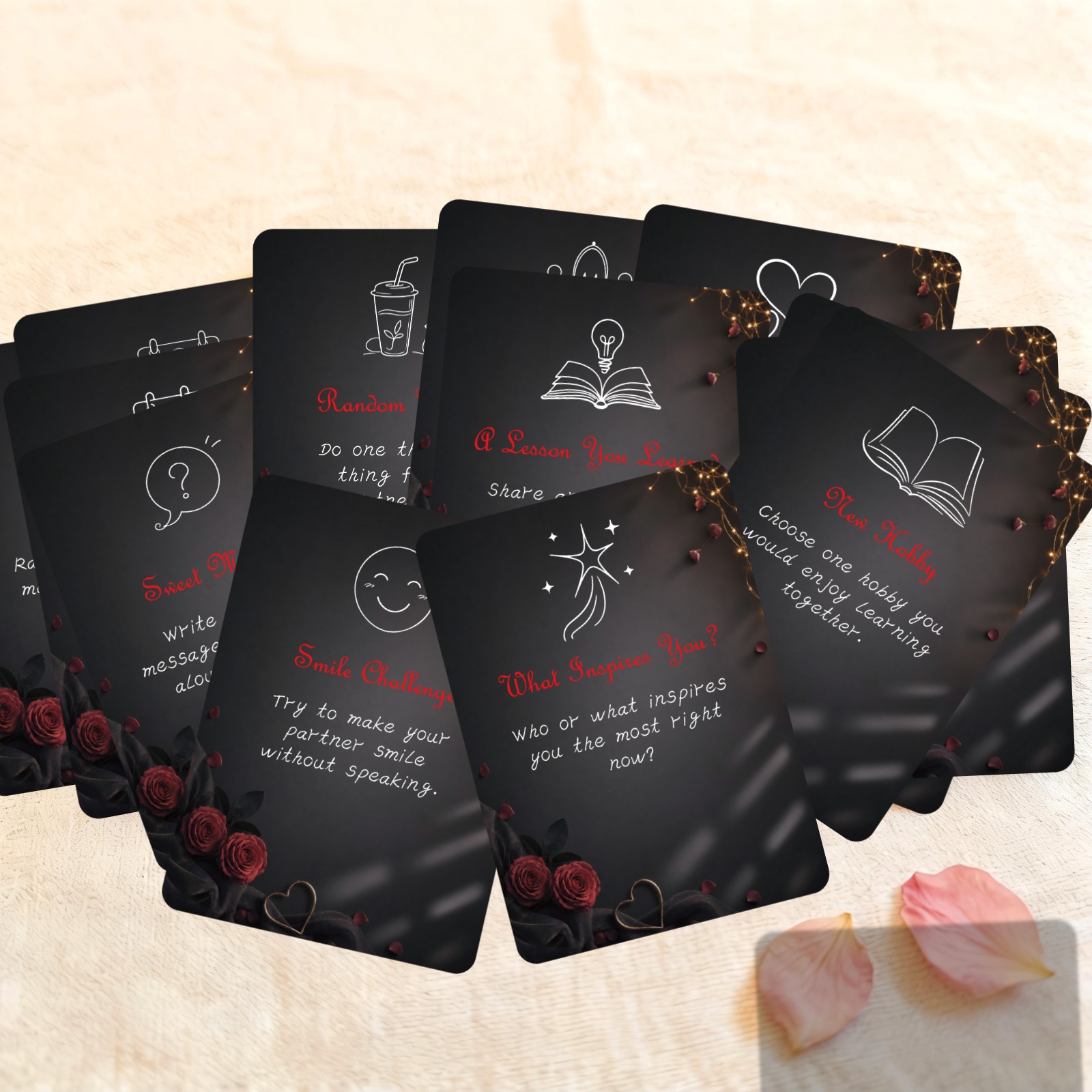 50 Stück Romantische Paar-Hera – Board Game Quiz Bewertung und Preis