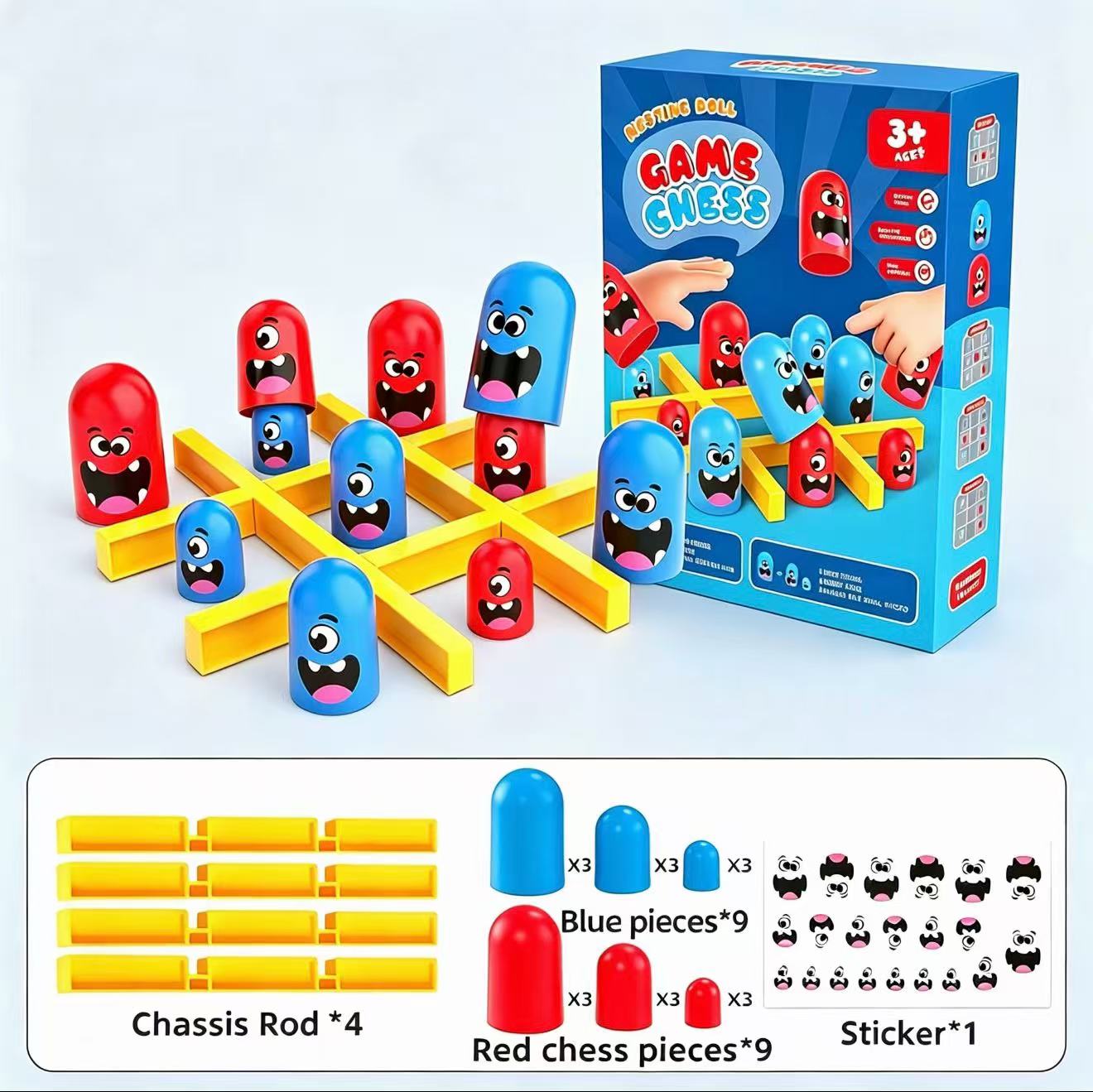Tic-Tac-Toe Eat-and-Be-Sized S – Board Game Arena Bewertung und Preis