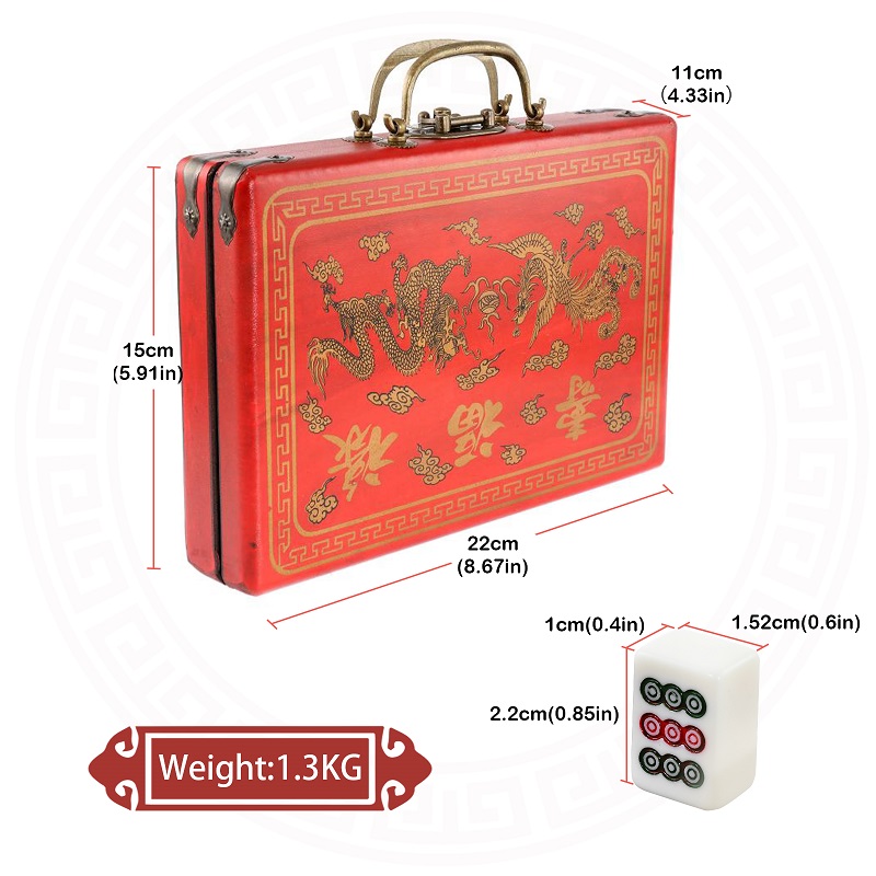 Mah-Jong 144 Steine Chinesisch – Board Game Vantage Bewertung und Preis
